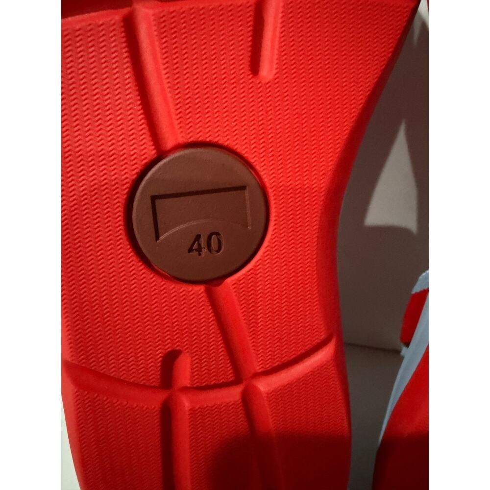Camper Match Strap Blue Red Sandals Summer Womens EU40/ US10 NEW in Box - Picture 9 of 9